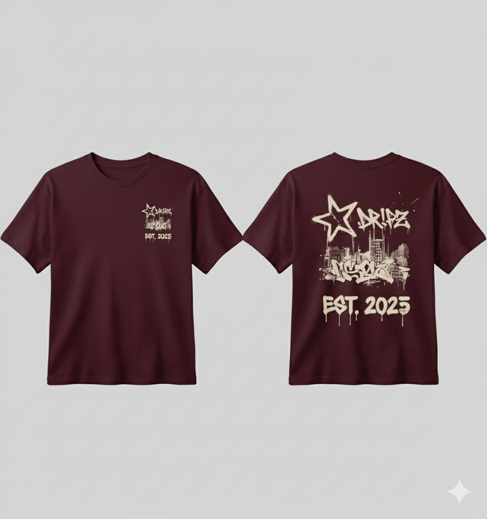 T-shirt graffiti Dripz