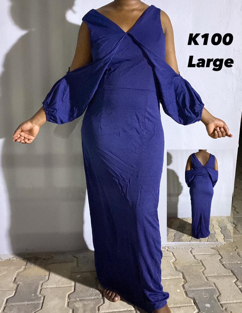 Robe bleu