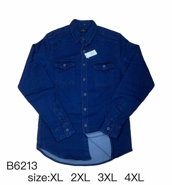 Chemise en jean grande taille