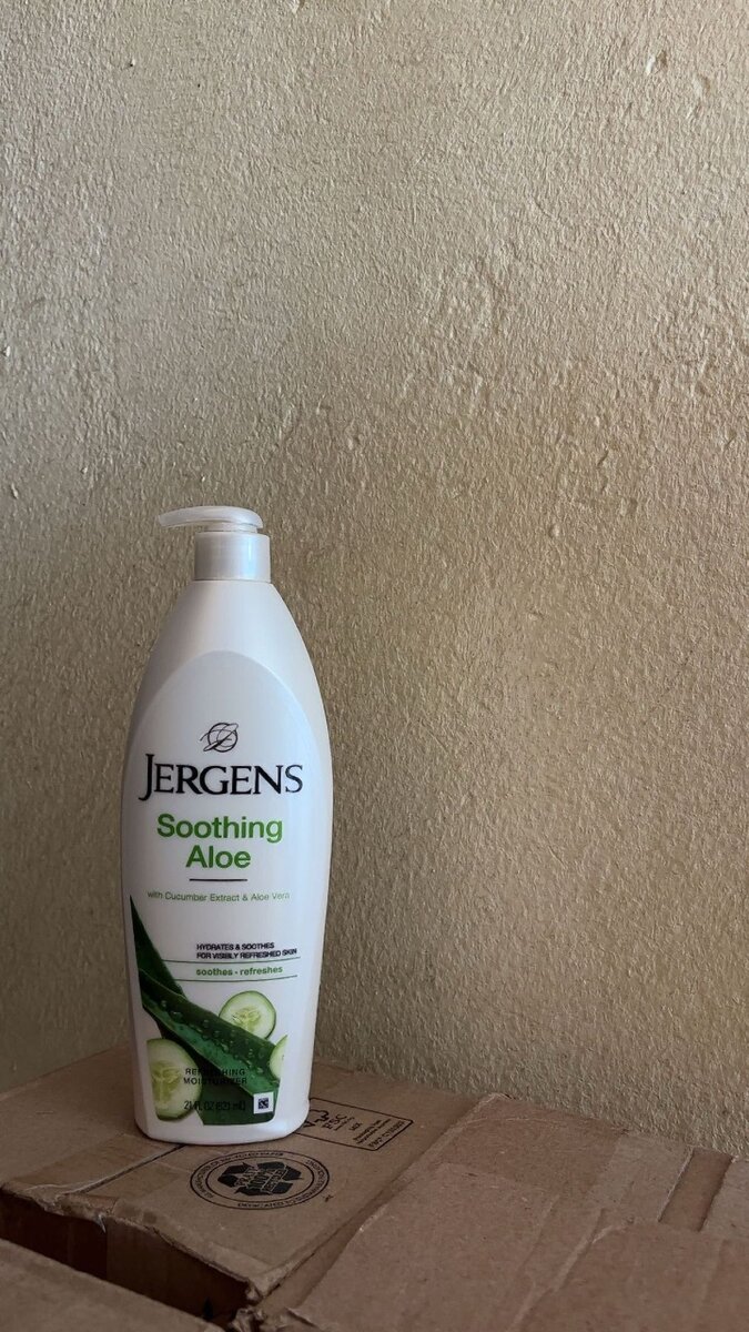Jergens soothing aloès
