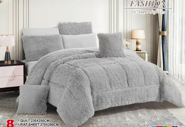 8pcs Fluffy Duvet set
