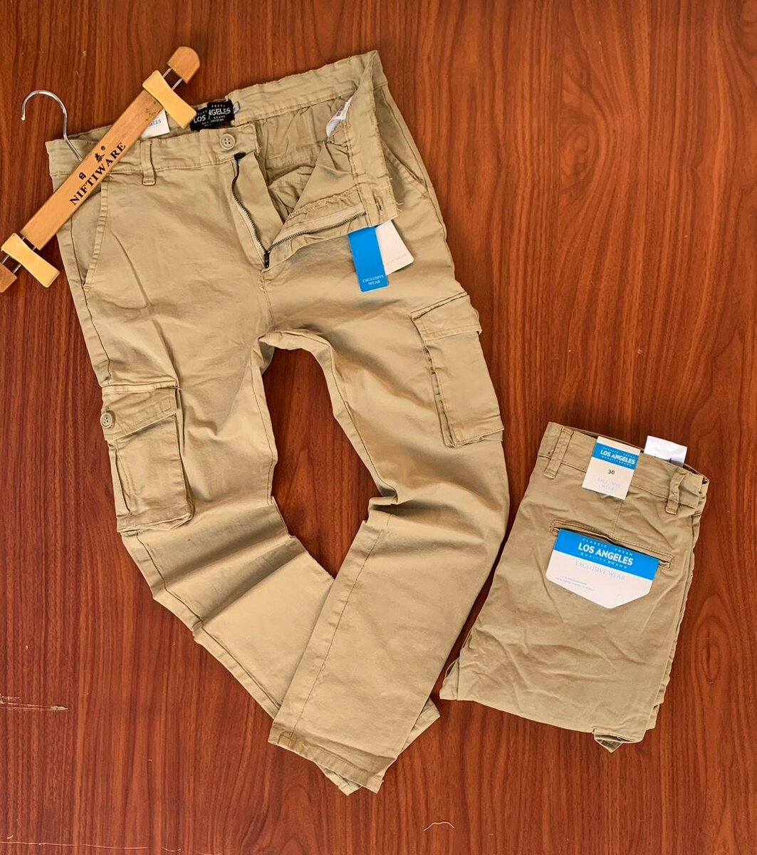 KHAKI BUMPER TROUSER