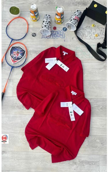 Polo rouge chic pour hommes