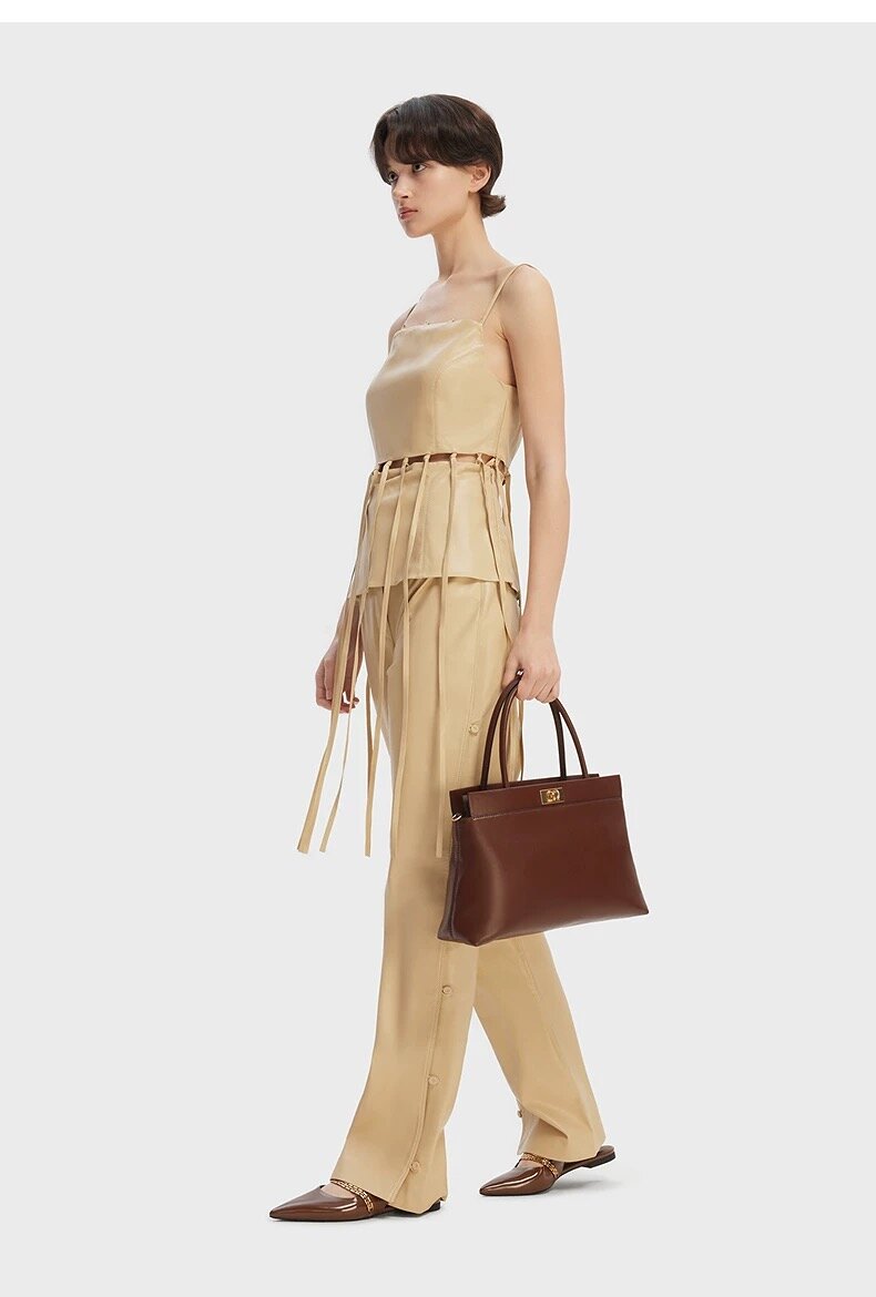 Sac à main élégant en cuir