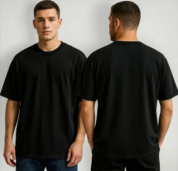 T-shirt noir classique