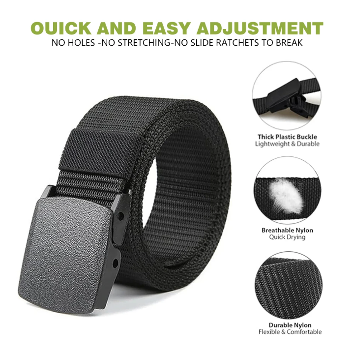 Ceinture tactique en nylon réglable