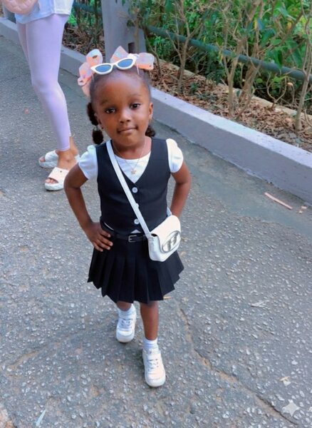 Ensemble fille élégant noir