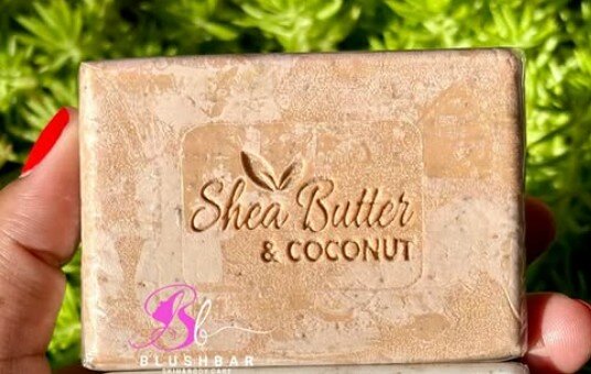 hea Butter & Coconut Scrub Soap