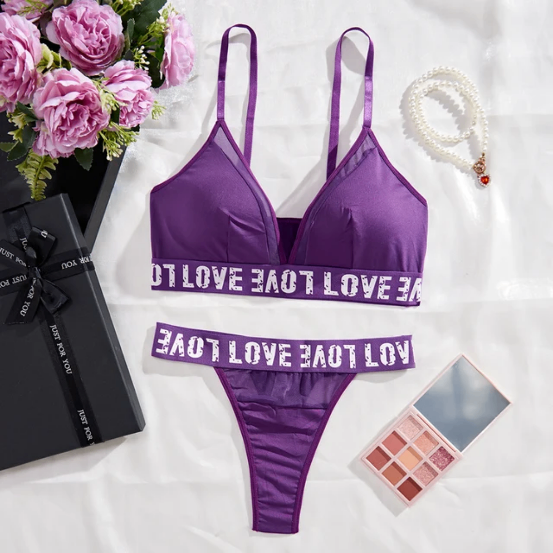 Ensemble lingerie "Love"