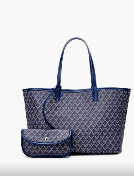 Sac à main motif goyard grand