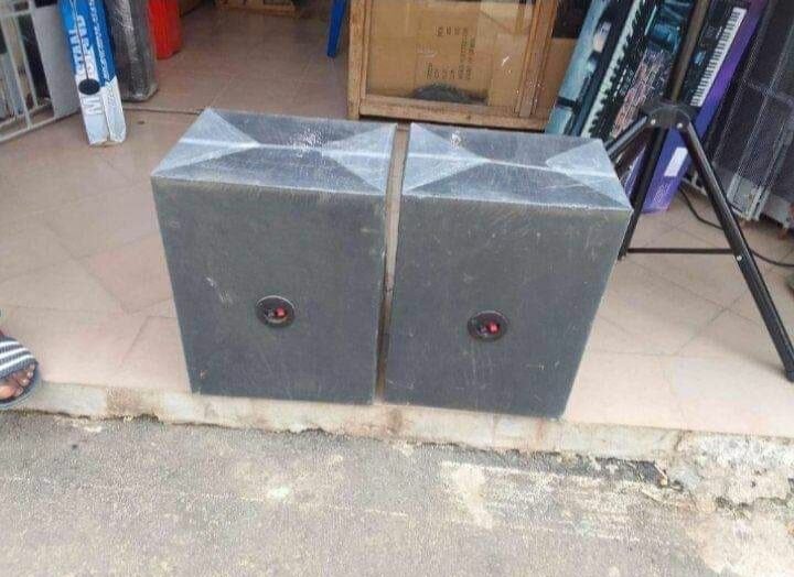 Paire De Baffes Sono Haut Parleur Nouveau Scellé