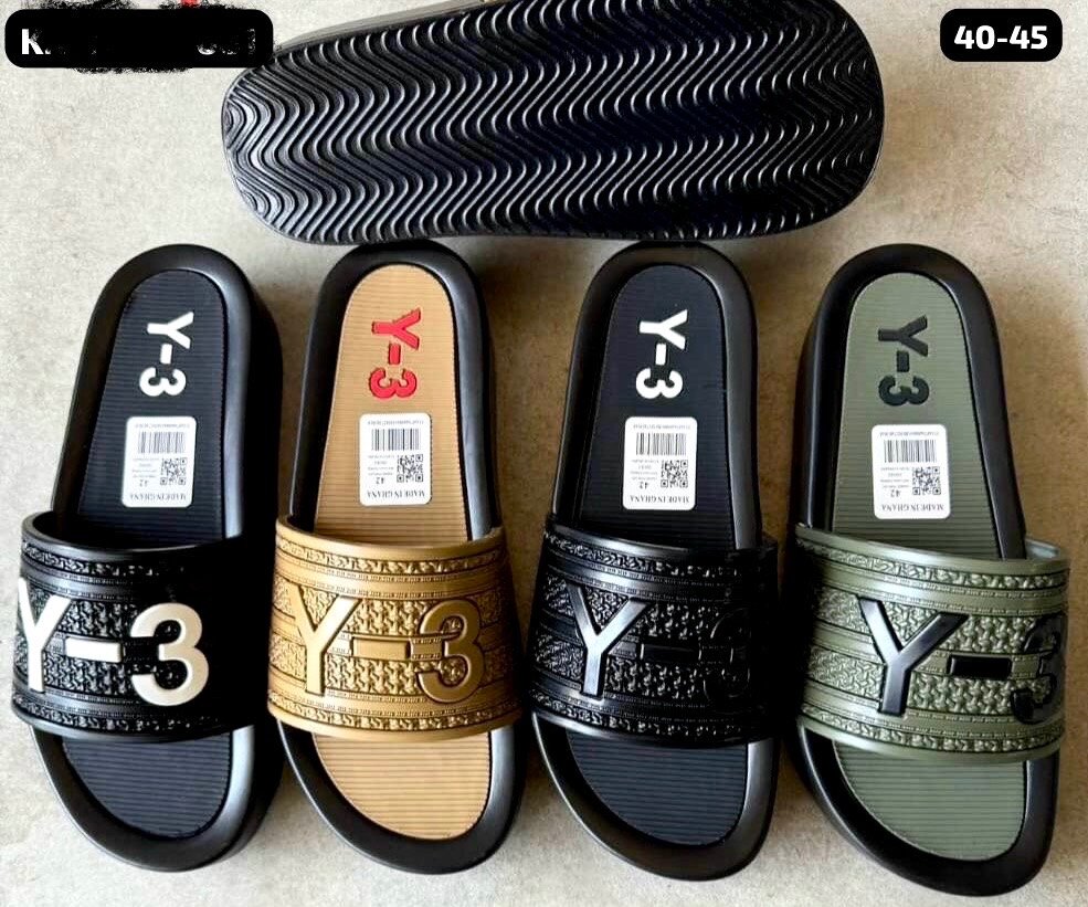 Gucci, Y-3 & Zaza Slides