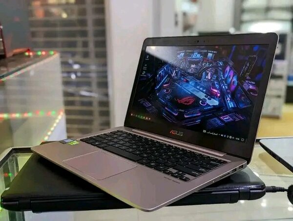 Asus gaming laptop - rose gold