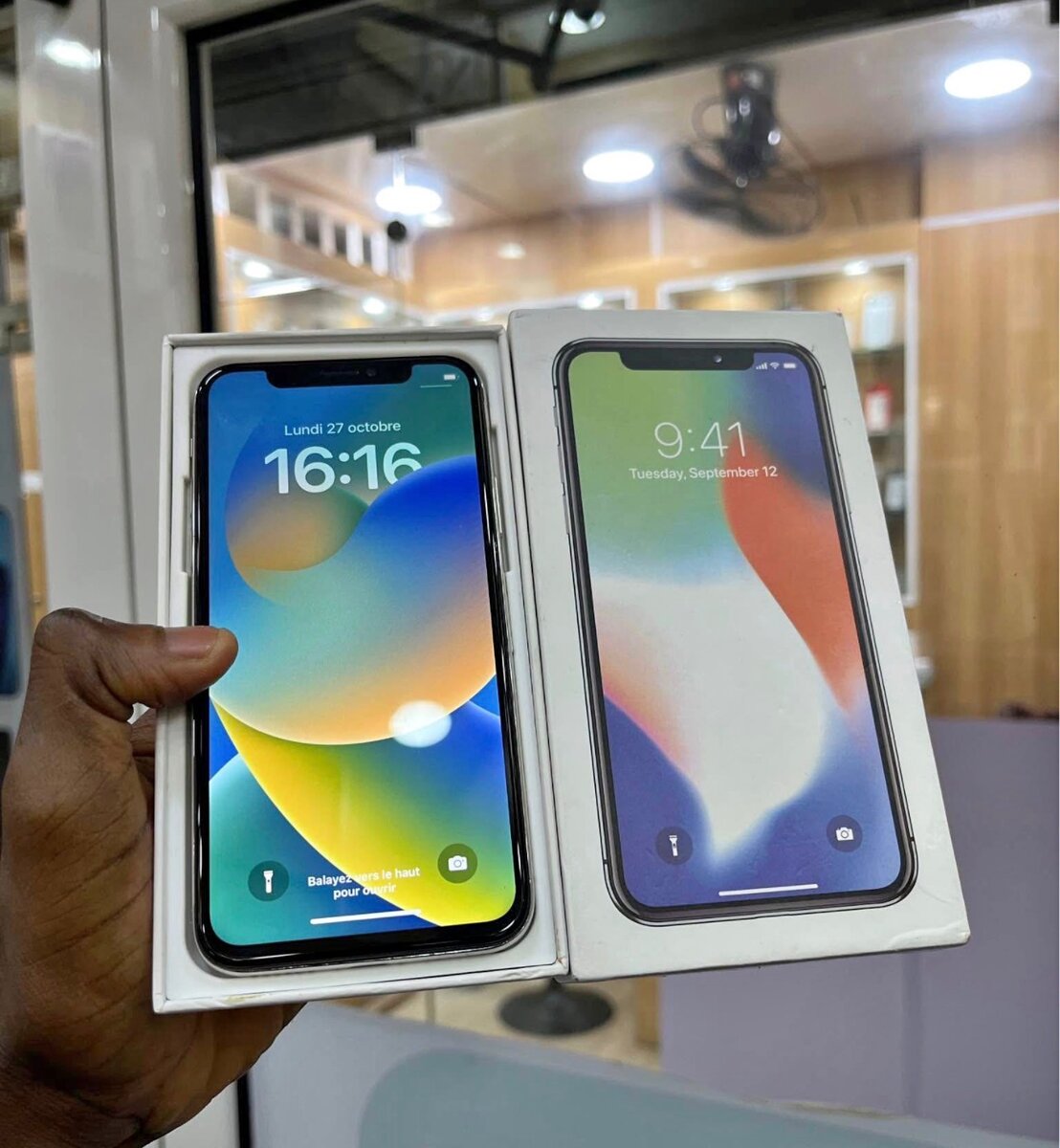 iPhone X 64GB Argent