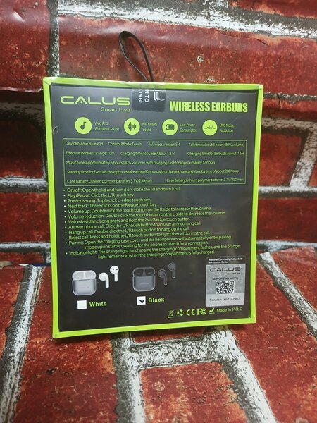 Écouteurs Bluetooth calus Smart Live p13