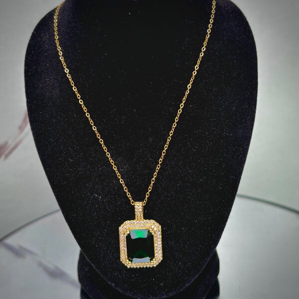 Emerald necklace