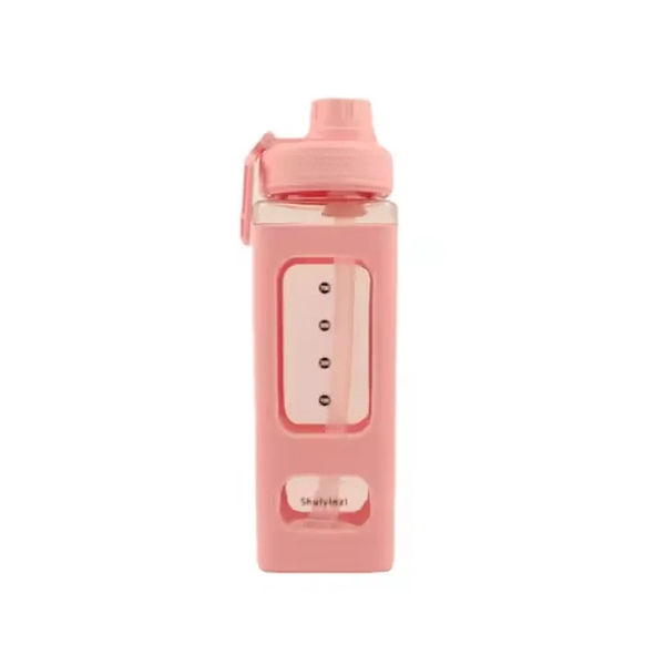 Bouteille d'eau rose 750ml