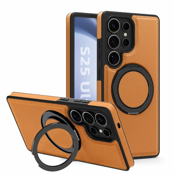 Étui marron Samsung S25 Ultra
