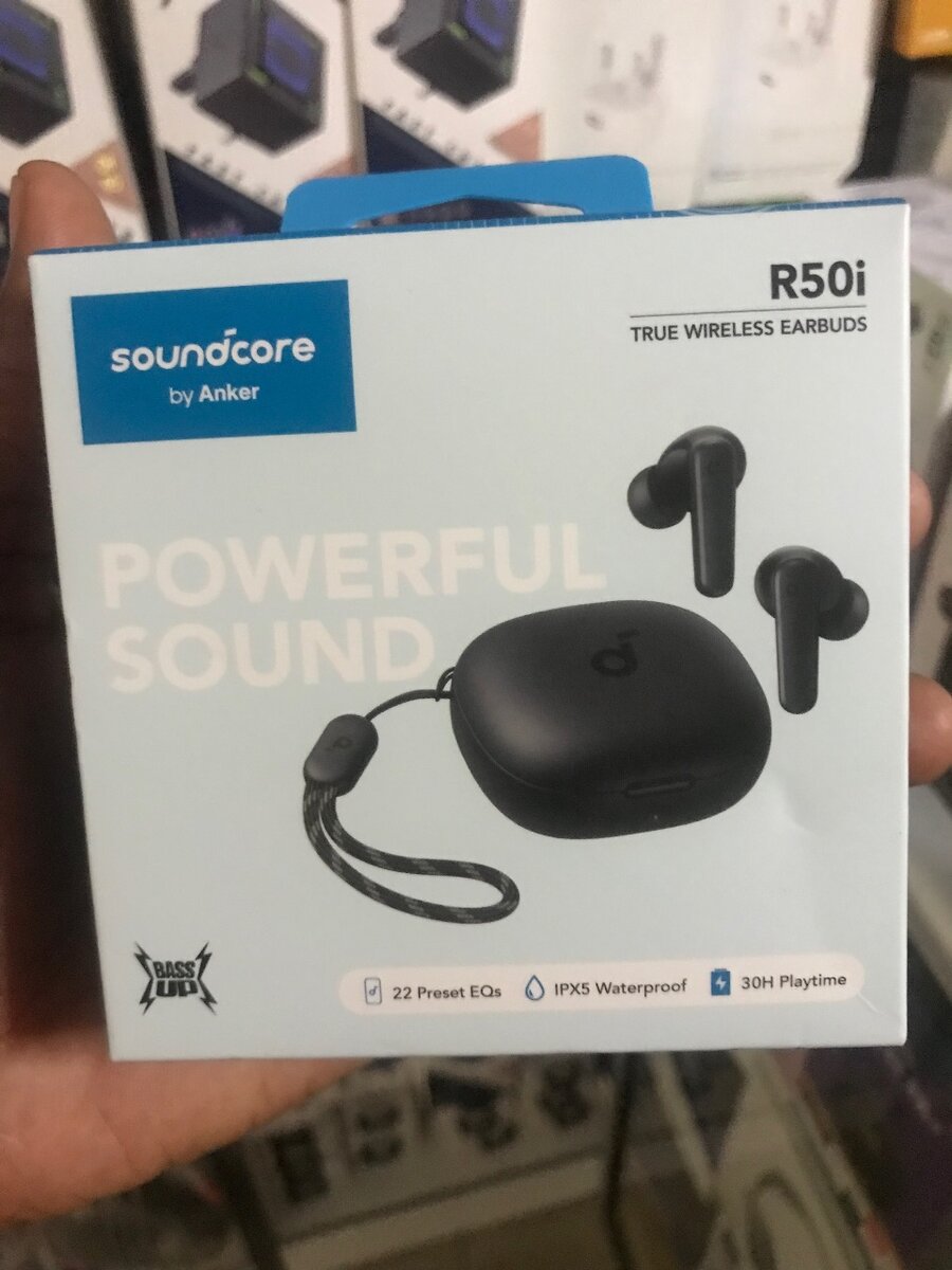 Soundcore earbuds (top sound)