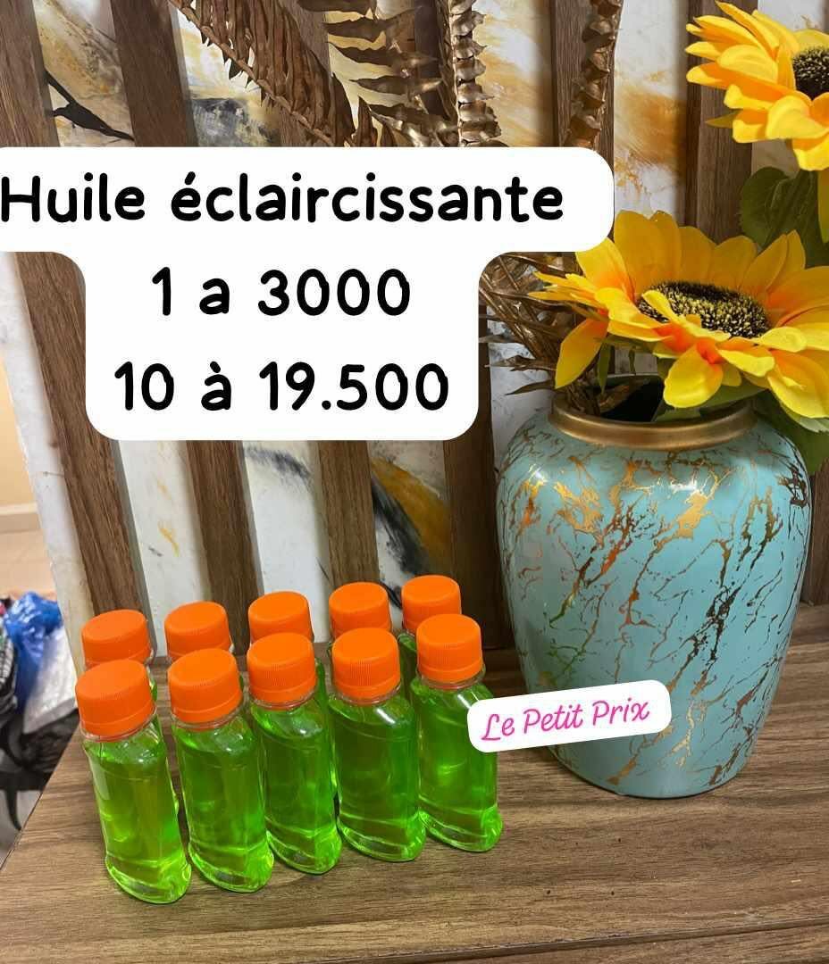 Huile blanchissante du Nugeriy