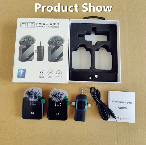 Microphones sans fil 3-en-1