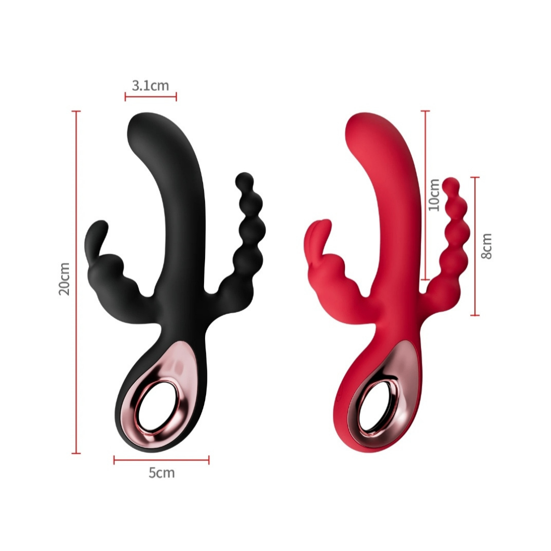 Вибратор кролик 3в1