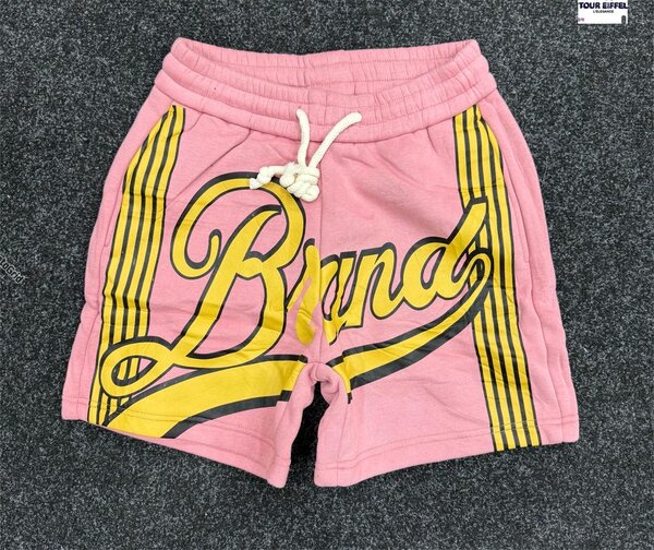 Shorts de sport unisexe rose