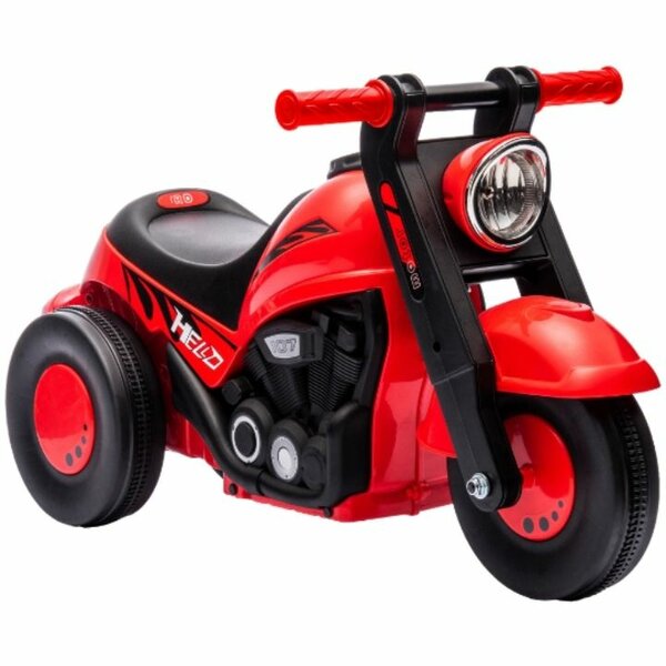 Moto électrique rouge enfants