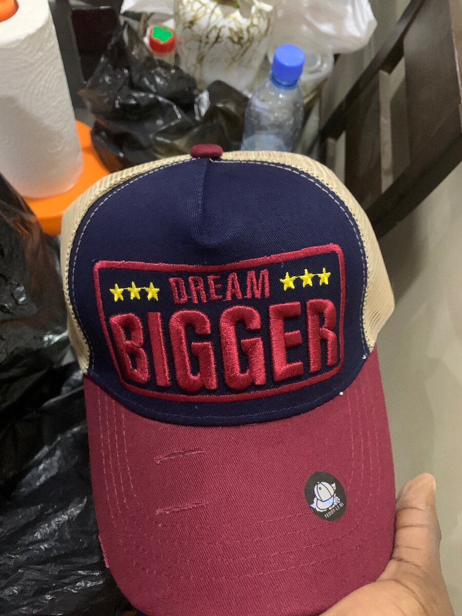 Casquette tendance brodée