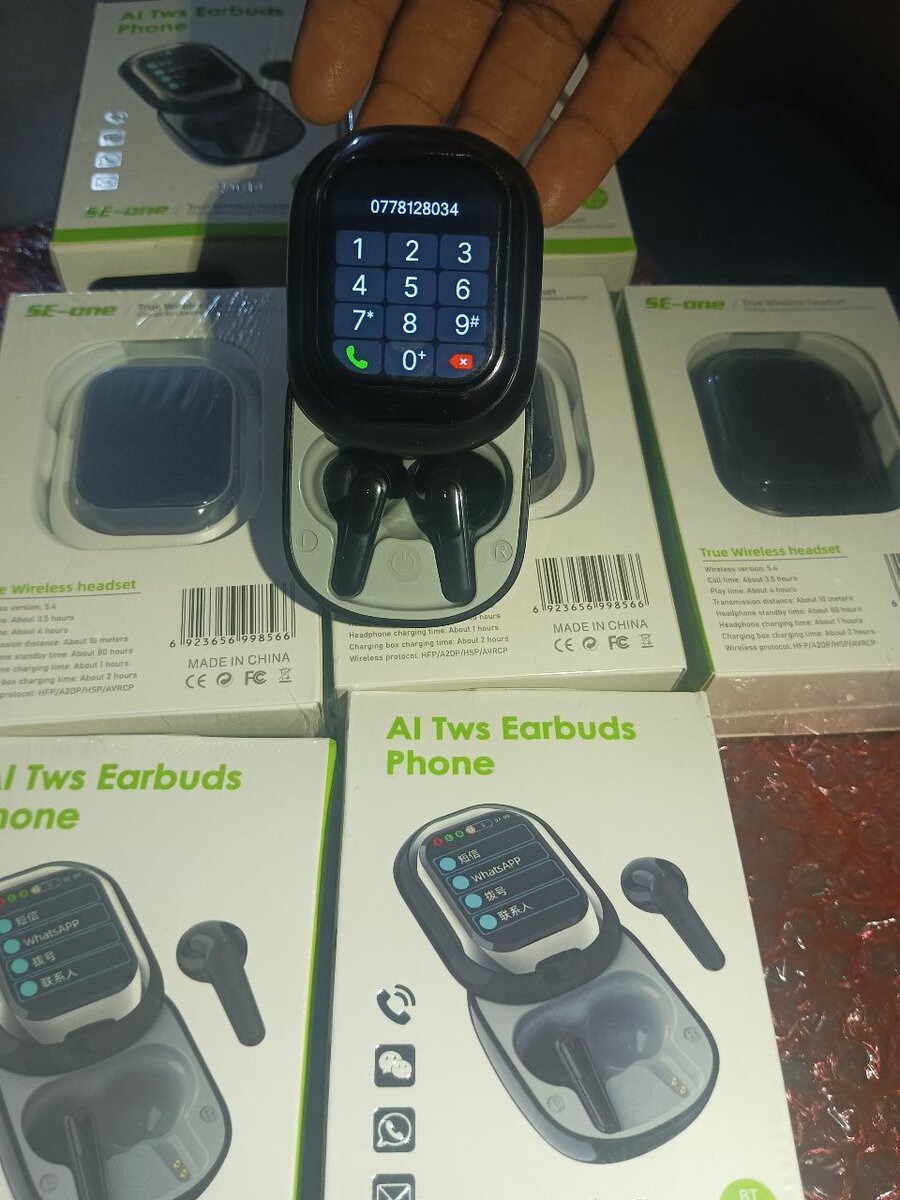 Écouteurs AI TWS avec écran