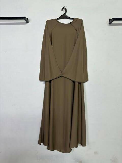 Plain Side Zipper abaya