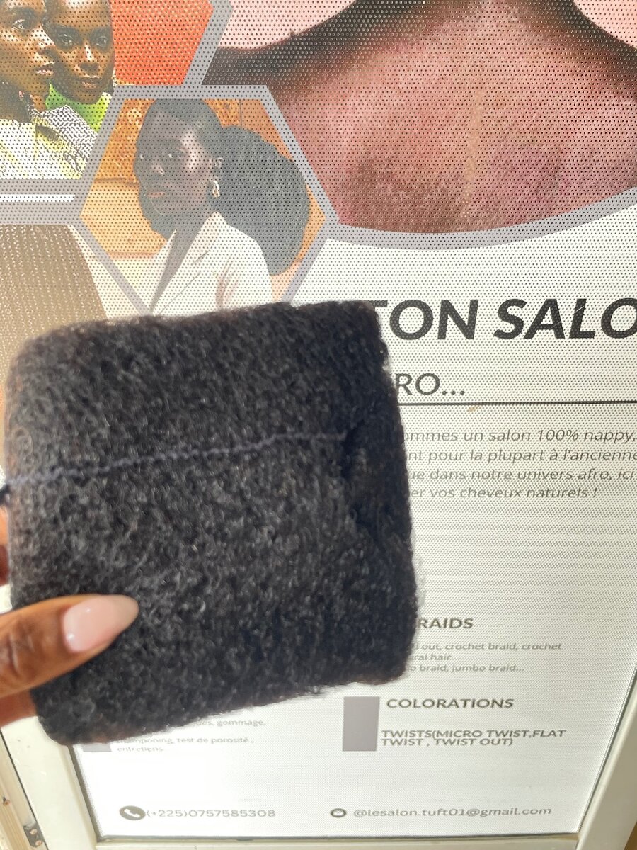 Afro kinky naturelle