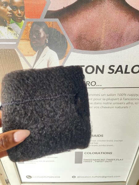 Afro kinky naturelle