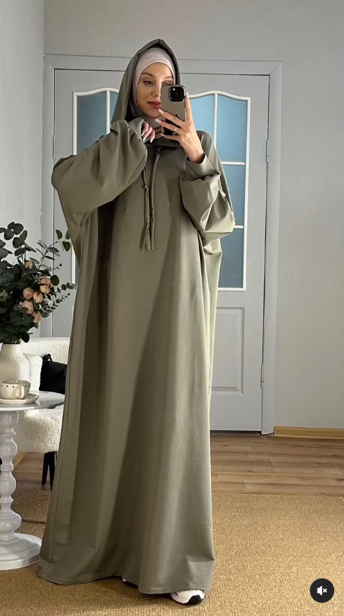 Худи платье *«SHAMS»* 🌞 с капюшоном