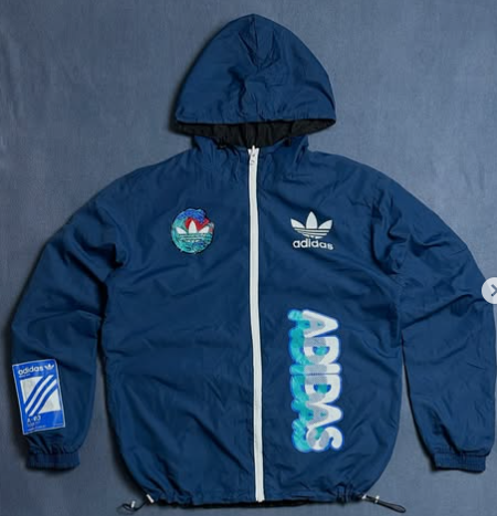 Two in One Adidas windbreaker size: ML
