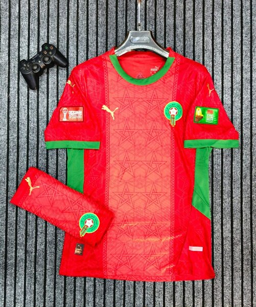 Maillot Maroc Football Rouge