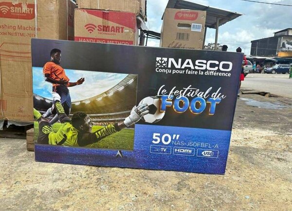 Téléviseur LED 50'' Nasco