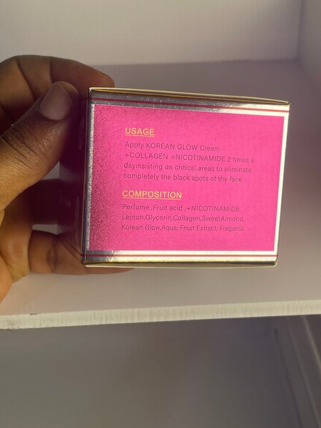 Crème de visage Korean glow