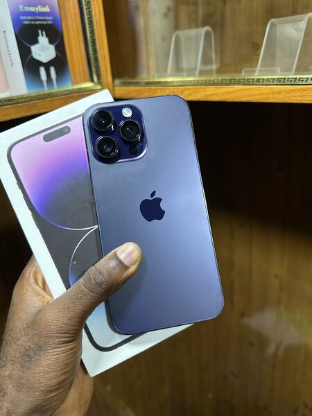 iPhone Pro Max avec carton