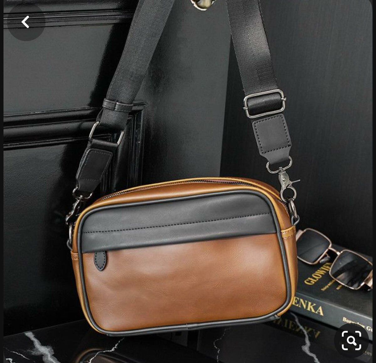 sac en cuir véritable