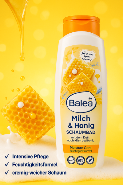 Bain Moussant Lait & Miel