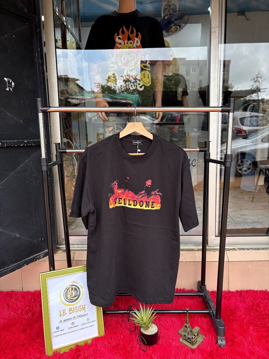 T-shirt Neuf Trendy Noir