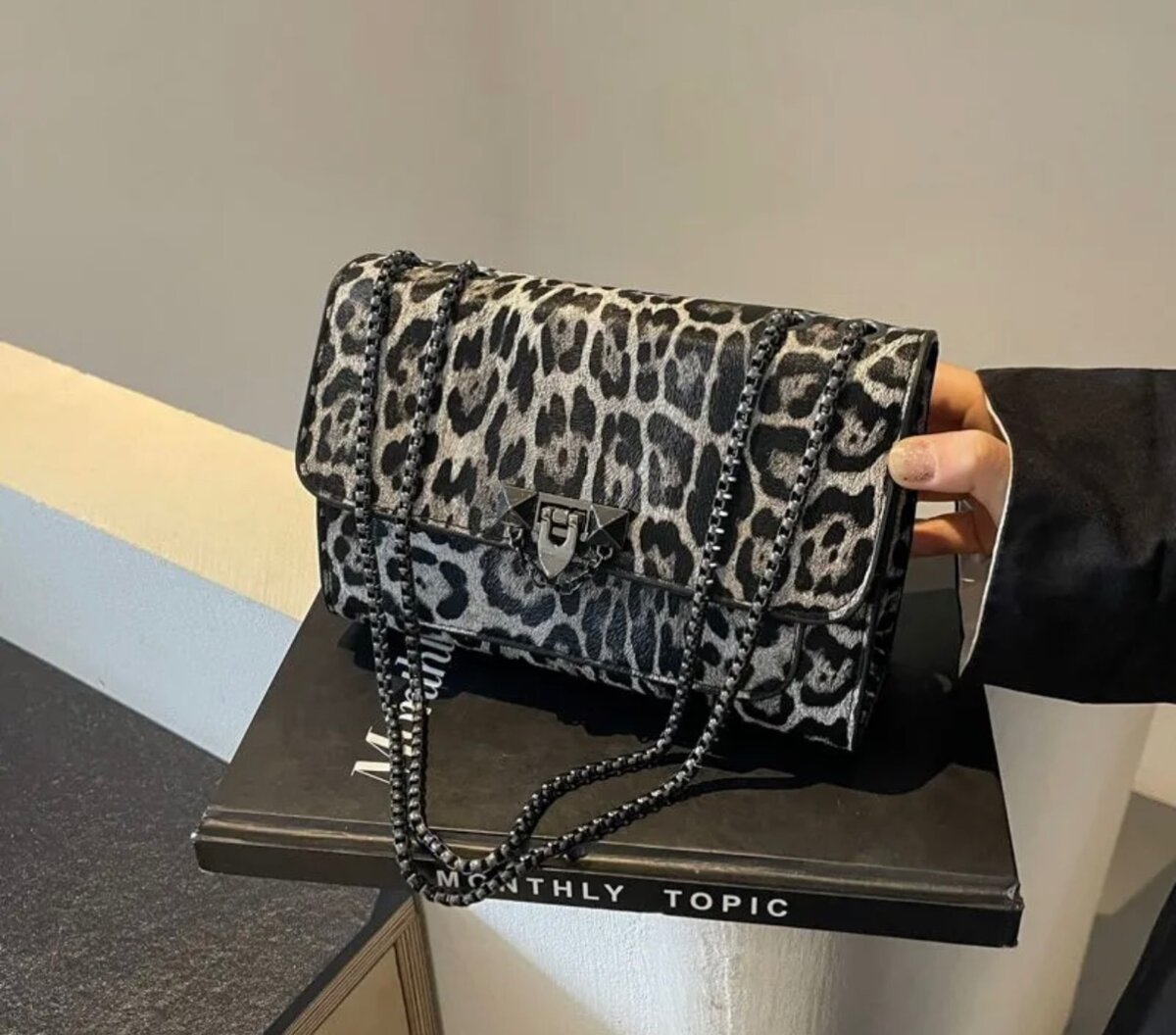 Леопардовая сумочка