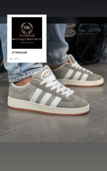 Basket adidas campus authentique avec sa boîte