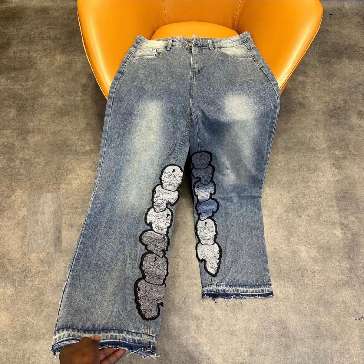 Jeans créatifs unisexes