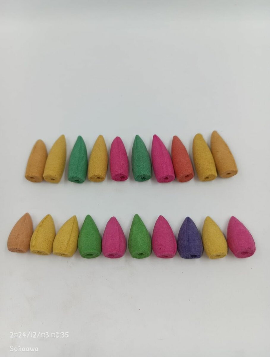 Cônes d'encens parfumés