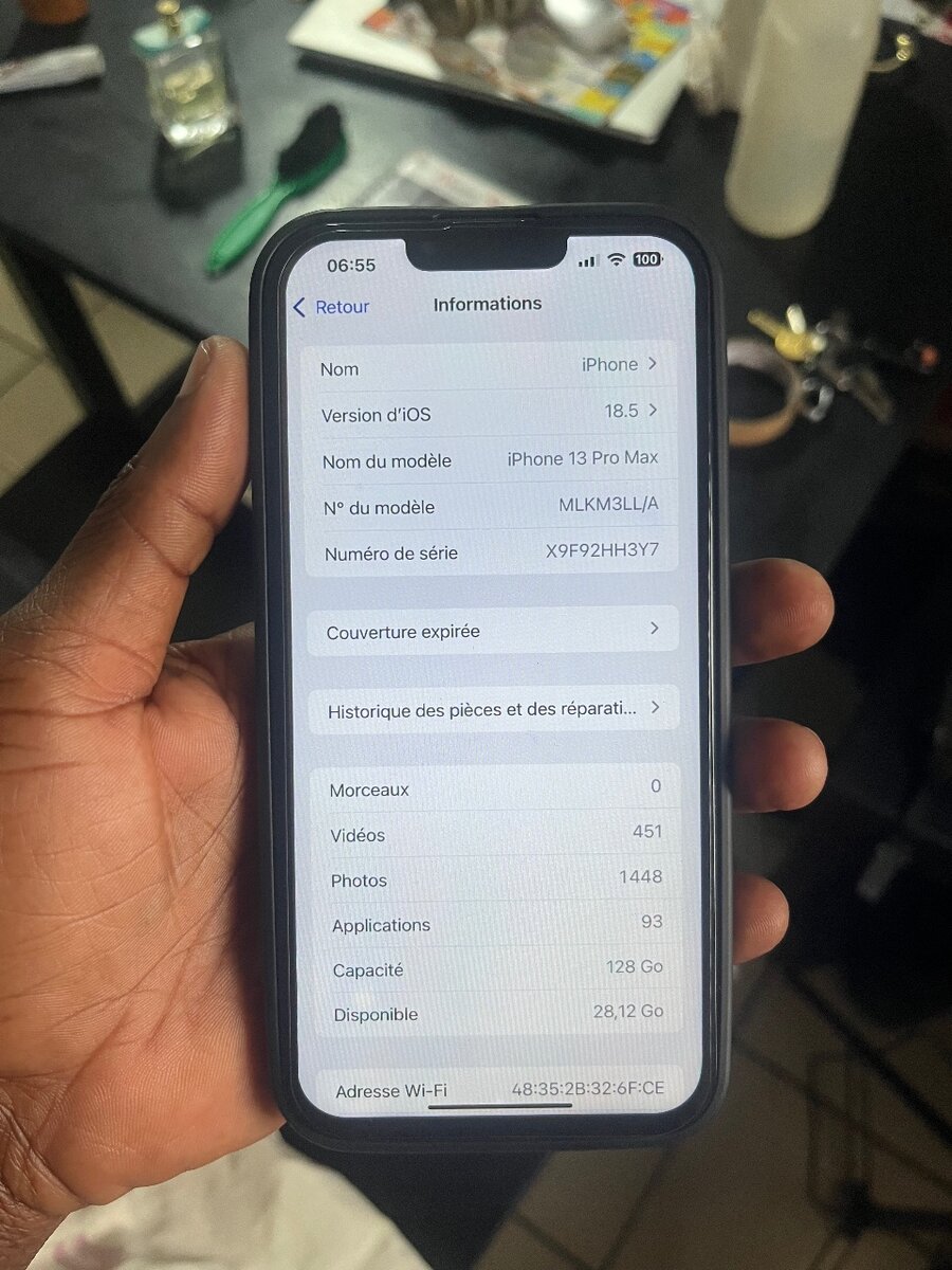 iPhone 13 Pro Max 128 Go