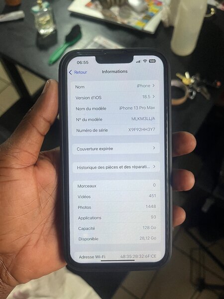 iPhone 13 Pro Max 128 Go