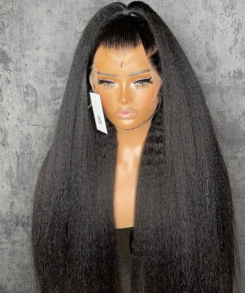 Perruque longue lisse