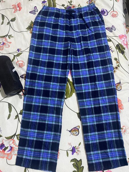 Pantalons à carreaux confortables
